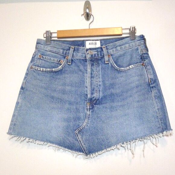 AGOLDE Parker Denim Mini Skirt - 26 - Picture 3 of 9
